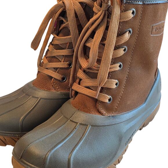 Lacrosse Women's Aero Timber Top Shearling Boots, Leather, 8" Rustic Brown sz 7 - Picture 8 of 11